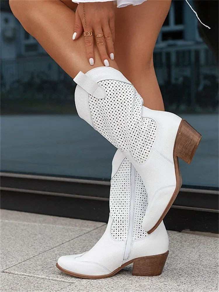 Antonia | Western-Inspired Ankle Boots