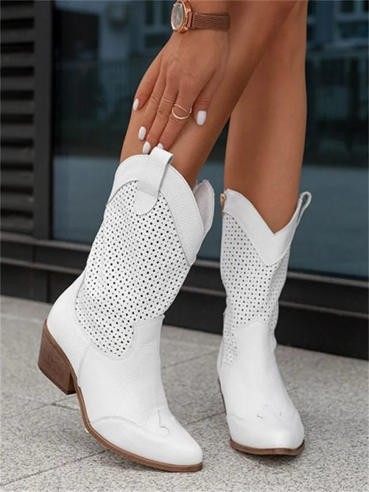Antonia | Western-Inspired Ankle Boots
