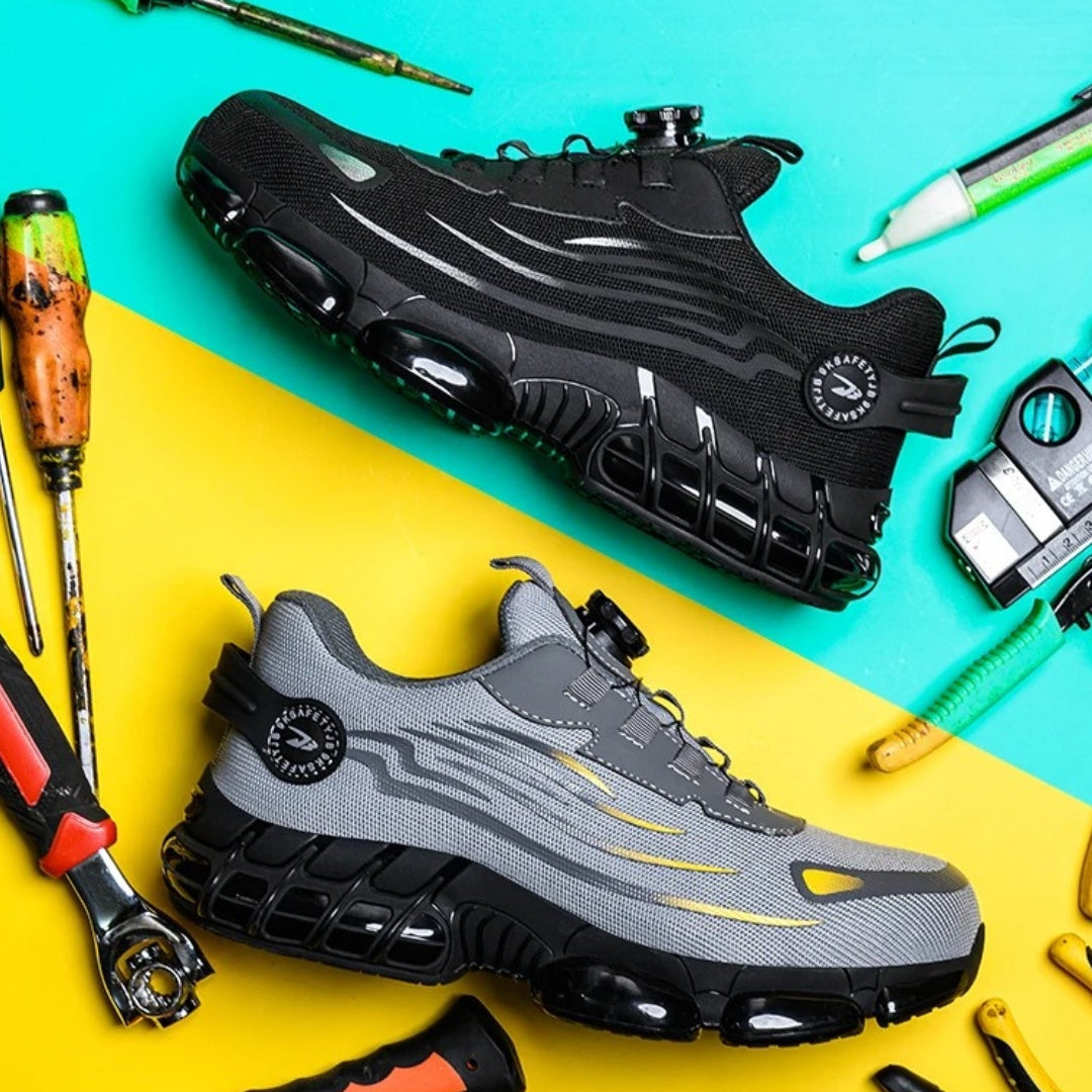 Werkschoenen Heren | Veiligheidsschoenen | Antislip grip &amp; snelle draaisluiting
