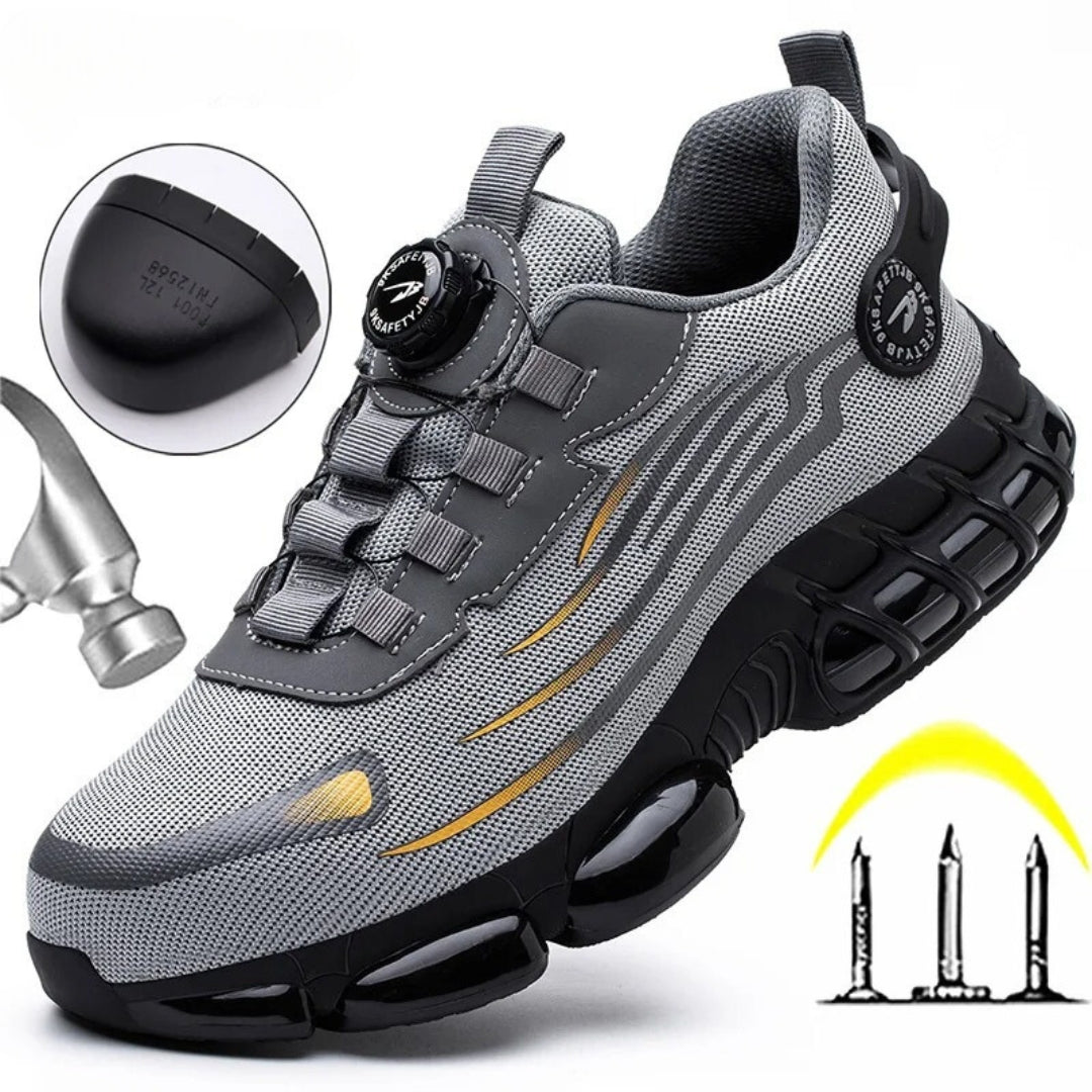 Werkschoenen Heren | Veiligheidsschoenen | Antislip grip &amp; snelle draaisluiting