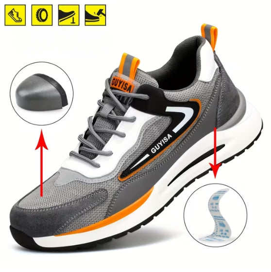 Werkschoenen Heren | Veiligheidsschoenen | Impact- &amp; Prikbestendige Bescherming