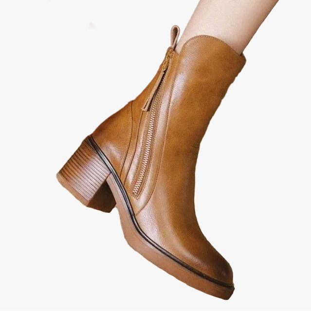 womens-ankle-boots-in-synthetic-upper-with-side-zipper-and-block-heel-5