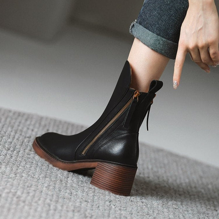 womens-ankle-boots-in-synthetic-upper-with-side-zipper-and-block-heel-7