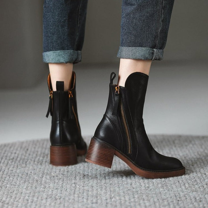 womens-ankle-boots-in-synthetic-upper-with-side-zipper-and-block-heel-8