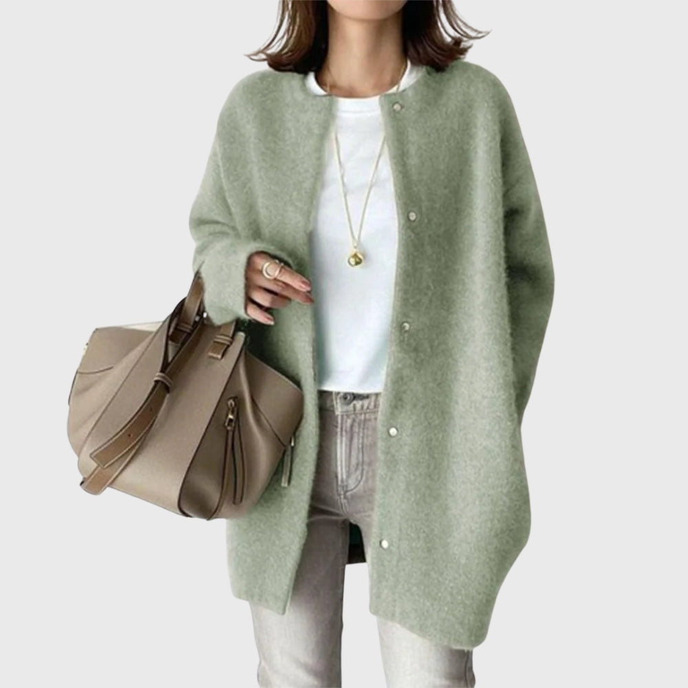 Wanda | Longline Open-Front Cardigan