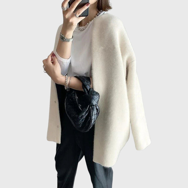 Wanda | Longline Open-Front Cardigan