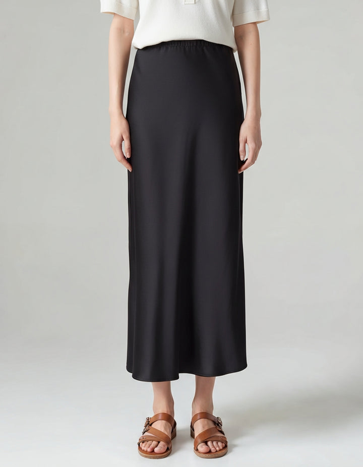 Old Money Silk Skirt - Old Money