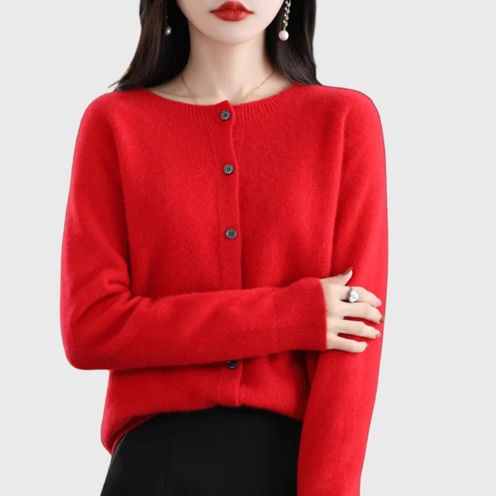 Valerie | Clean Button-Front Cardigan