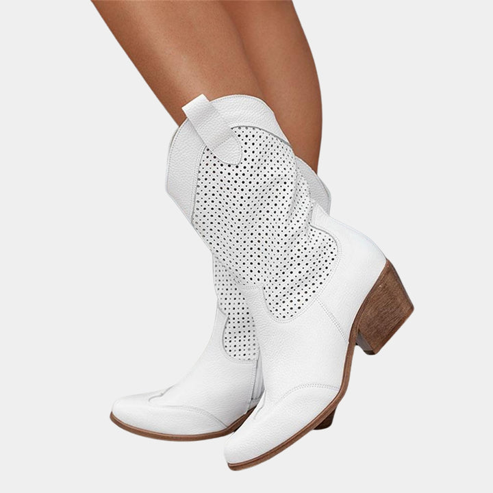 womens-faux-suede-western-boots-with-perforated-shaft-and-side-zipper-2