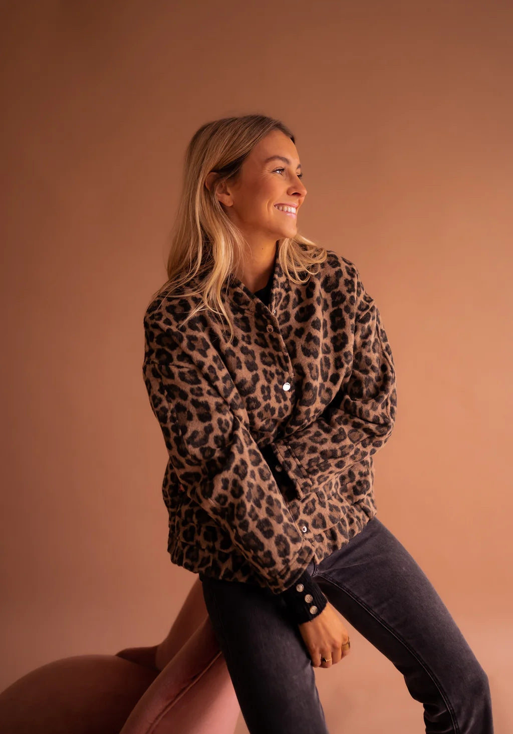 womens-quilted-bomber-jacket-with-animal-print-and-snap-front-4