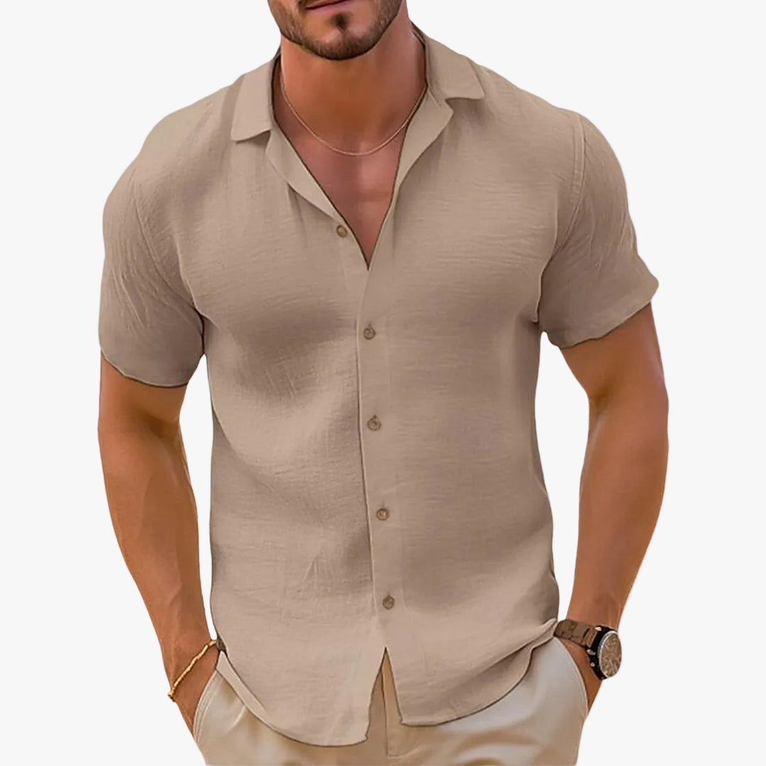mens-linen-blend-woven-shirt-with-button-placket-and-spread-collar-1