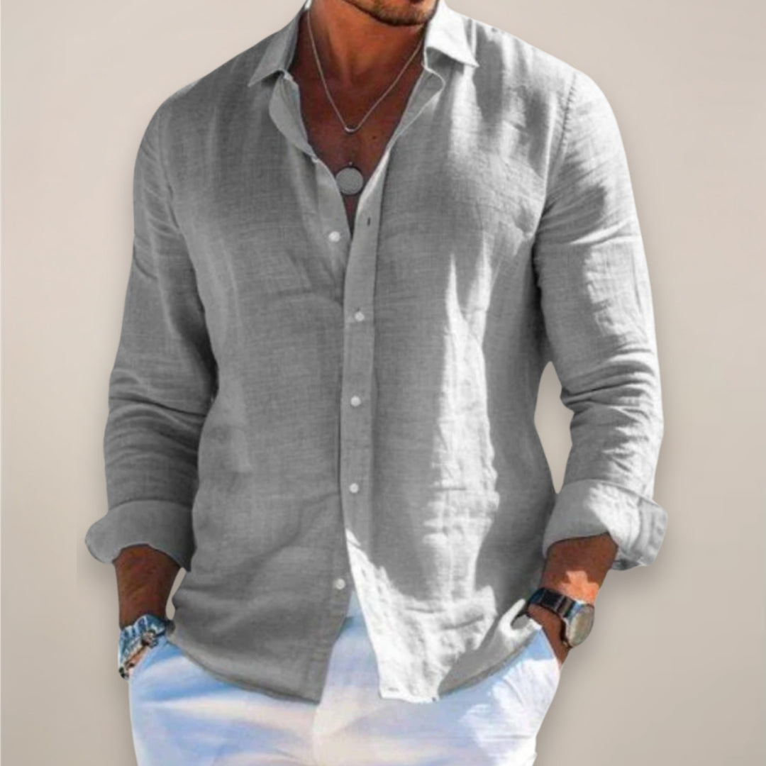 casual-linen-blend-shirt-with-button-front-and-point-collar-2