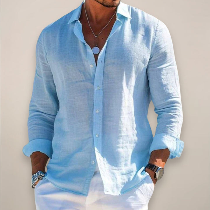casual-linen-blend-shirt-with-button-front-and-point-collar-4