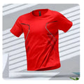 Męski t shirt z technologią oddychającą i ergonomicznym krojem