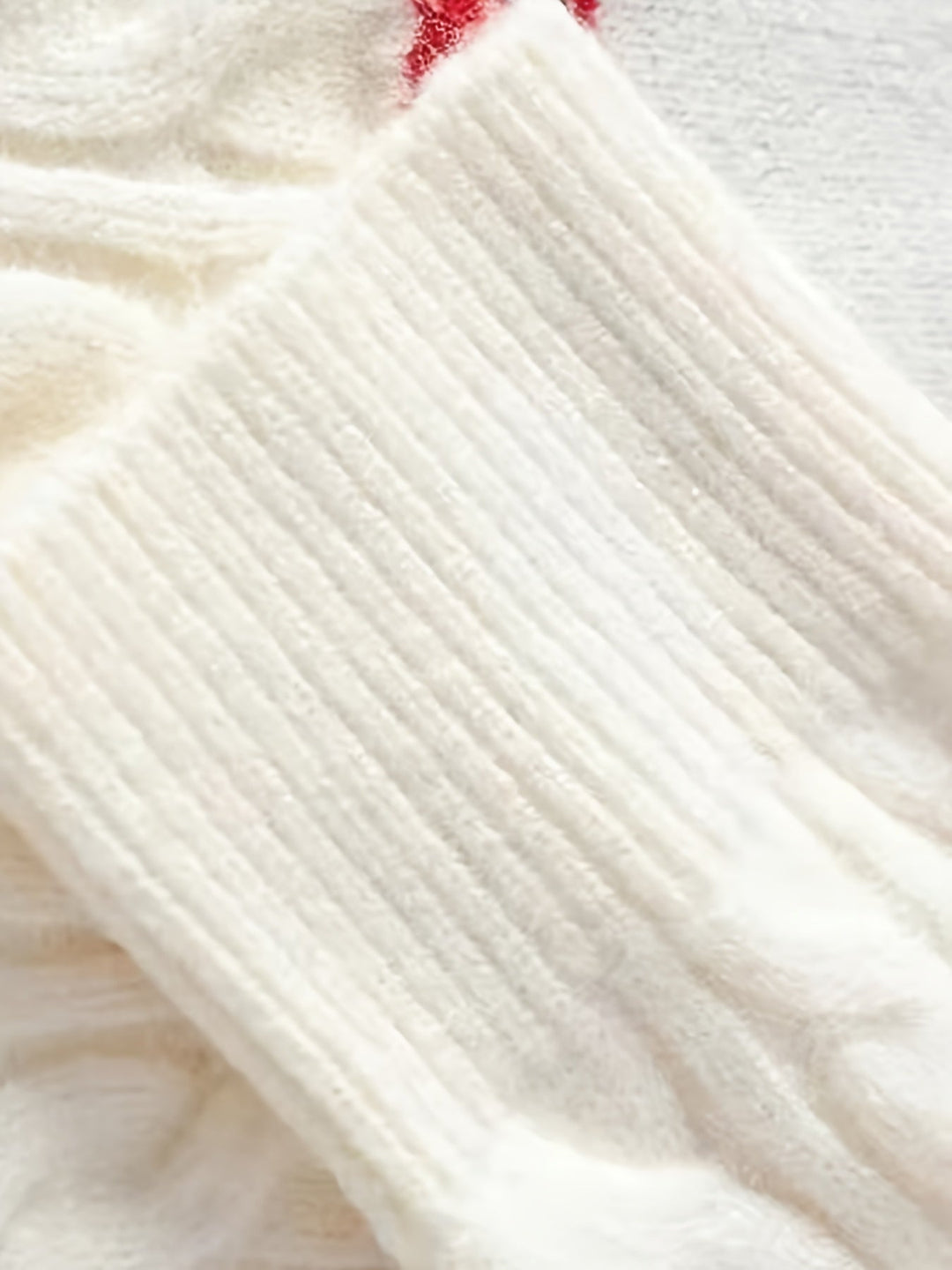 Sweter świąteczny męski z reniferami i warkoczowym splotem