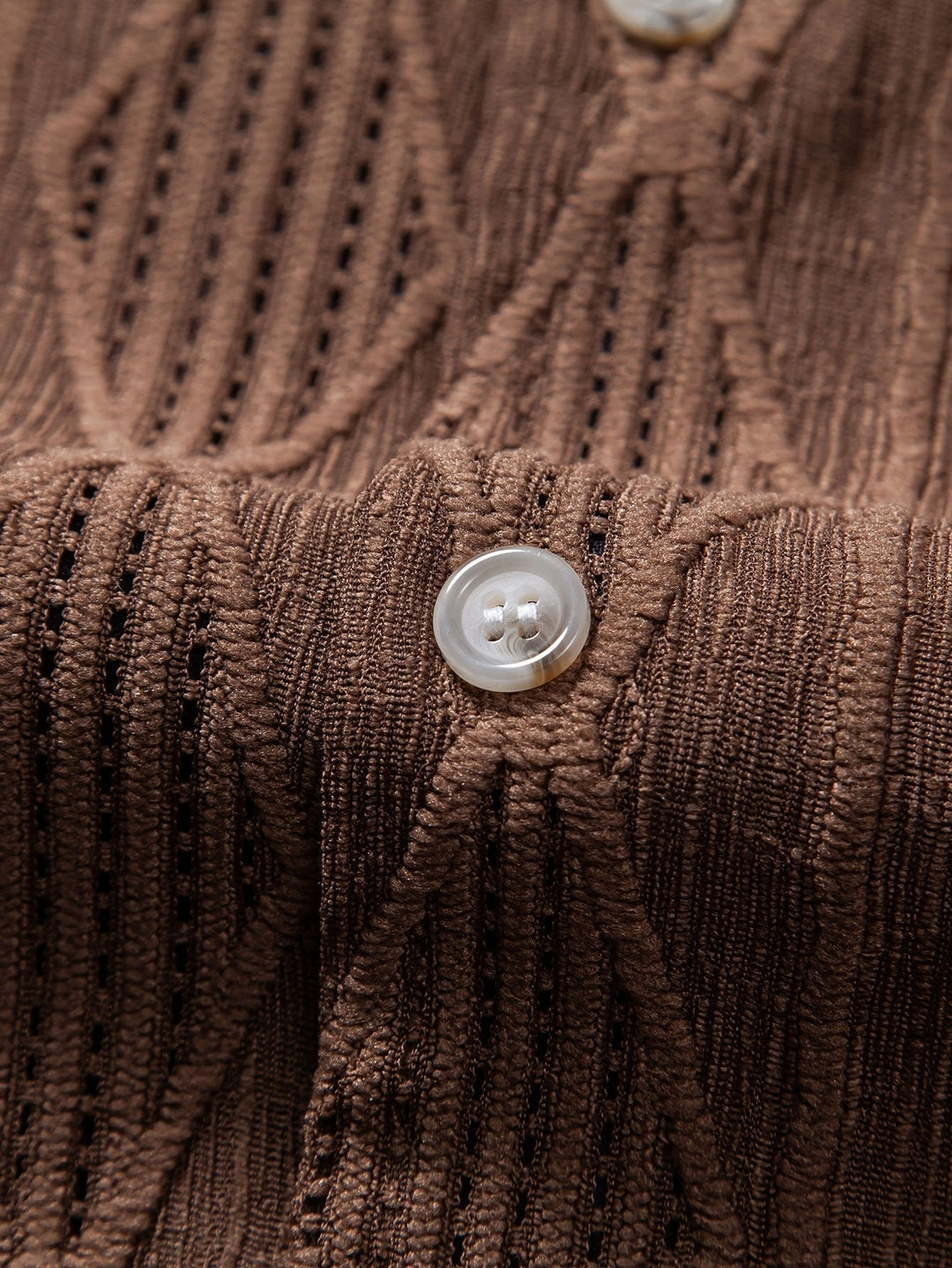 Textured Camp Collar Shirt – Relaxed Summer Style