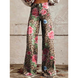 Roze en luipaard