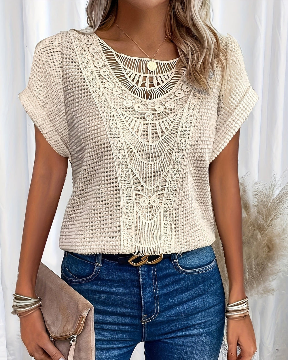 Top Dames | Elegant Kantdetail